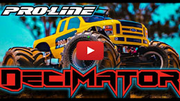 VIDEO: Pro-Line Decimator 2.6" Solid Axle Monster Truck Tire