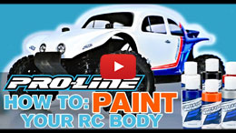 VIDEO: Pro-Line HOW TO: Paint Your RC Body