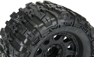 10155-10 | Trencher HP 3.8" All Terrain BELTED Truck Tires Mounted