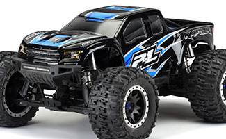 3482-18 | Pre-Cut 2017 Ford F-150 Raptor Tough-Color (Black) Body