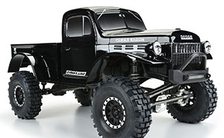 3499-18 | 1946 Dodge Power Wagon Tough-Color (Black) Body