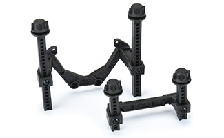 6362-00 | Extended Front and Rear Body Mounts Rustler 4x4