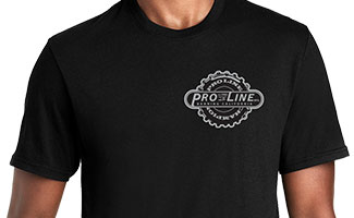 9855 | Pro-Line Manufactured Black T-Shirt 