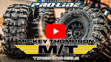 VIDEO: Pro-Line Mickey Thompson Baja Pro X 1:10 Crawler Tires