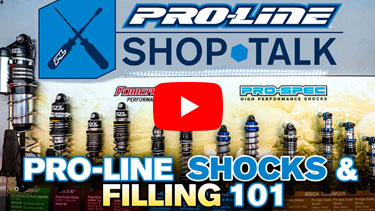 VIDEO: Pro-Line SHOP TALK Ep. 17 - Pro-Line Shock Line Up & Filling 101