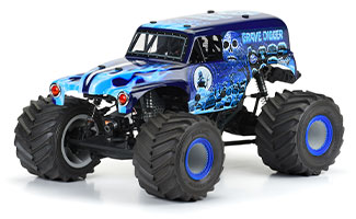 3593-13 | Pre-Painted Grave Digger Ice (Blue) Body